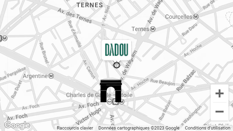 Dadou Paris Map